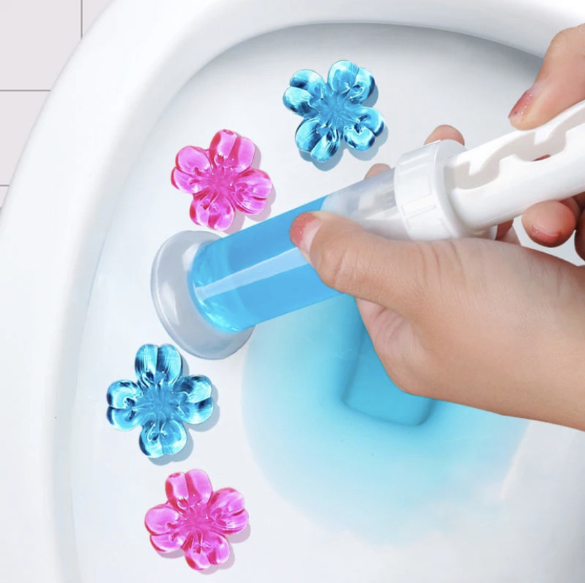 SM PRODUCTS Toilet Fragrance Floral Gel Toilet Cleaner Price in