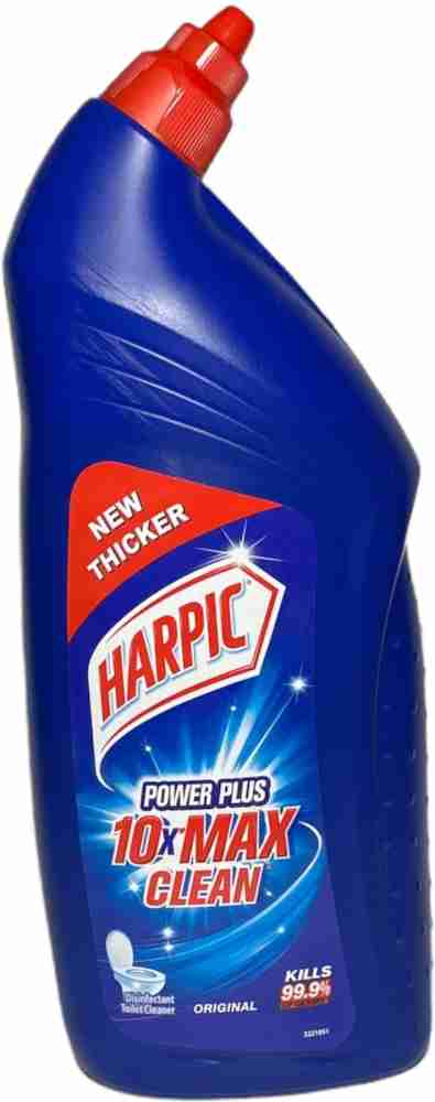 Buy Harpic Power Plus Original 10X Max Clean Toilet Cleaner