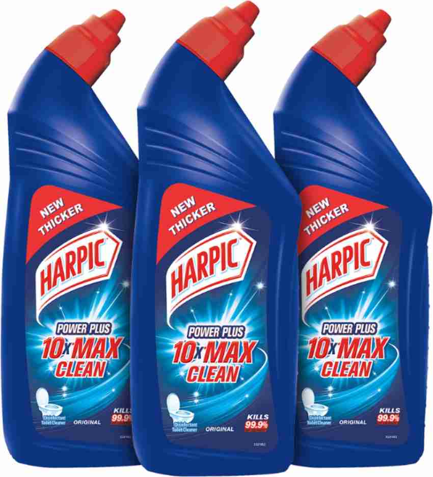 Harpic Power Plus 10X Original Cleaner Kill 99.9% Bacteriea Pack