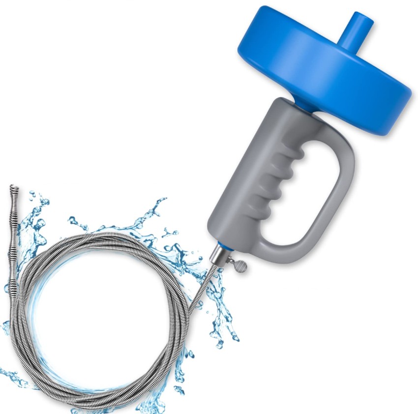 ELEPHANTBOAT Pipe Cleaner, 5m Stainless Spiral Drain Cleaning Tool, Sink  Tub Dredge Multi-purpose Plunger Price in India - Buy ELEPHANTBOAT Pipe  Cleaner, 5m Stainless Spiral Drain Cleaning Tool, Sink Tub Dredge  Multi-purpose