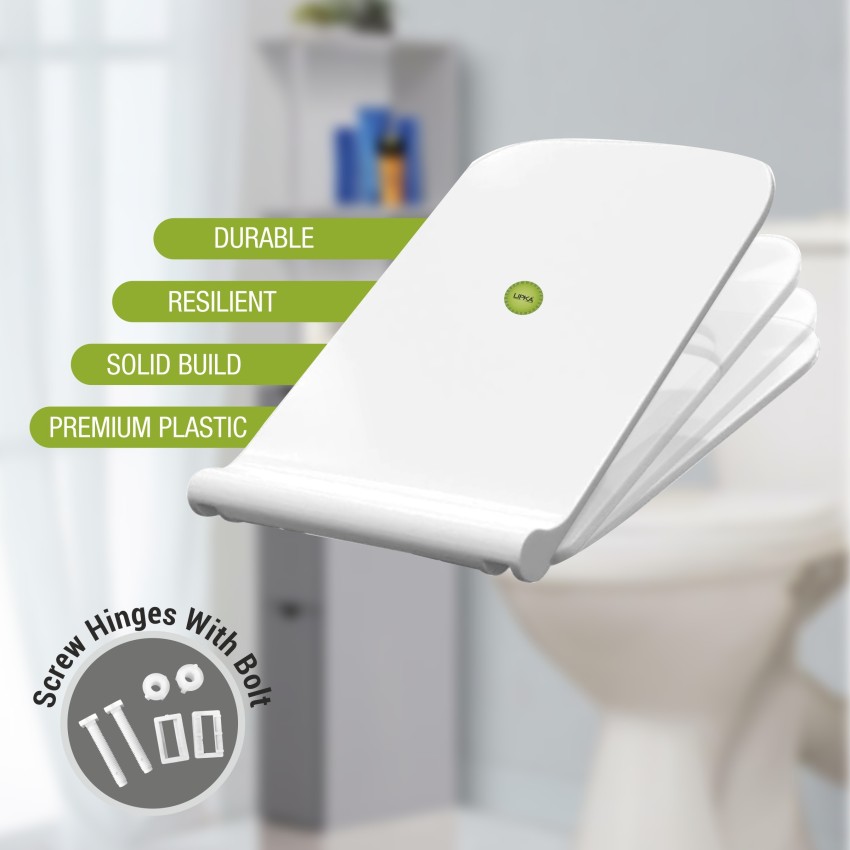 Square Toilet Seat Cover (Soft Close) - LIPKA