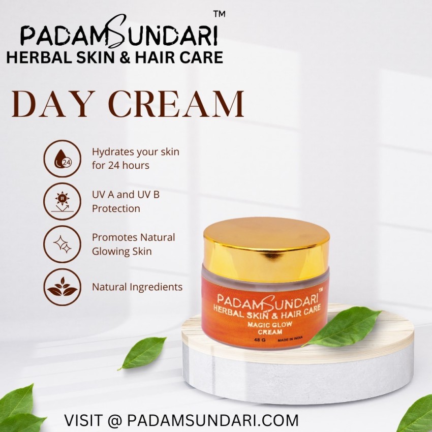 PADAMSUNDARI Magic glow permanent skin whitening cream Men Women