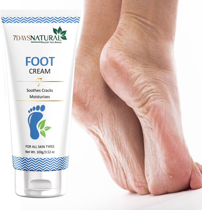 7 Days Natural Foot cream for cracked heels repair softening foot care cream Men Women Price in India Buy 7 Days Natural Foot cream for cracked heels repair softening foot