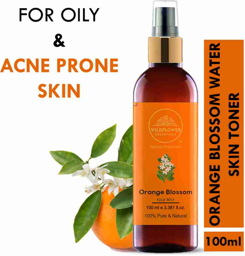  Orange Blossom Water Face Toner - Alcohol-Free Daily