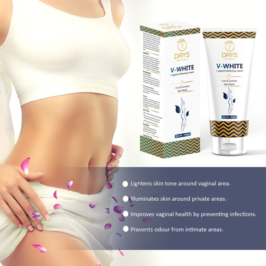 7 Days V White Intimate Area Whitening Cream skin lightening cream private areas Women