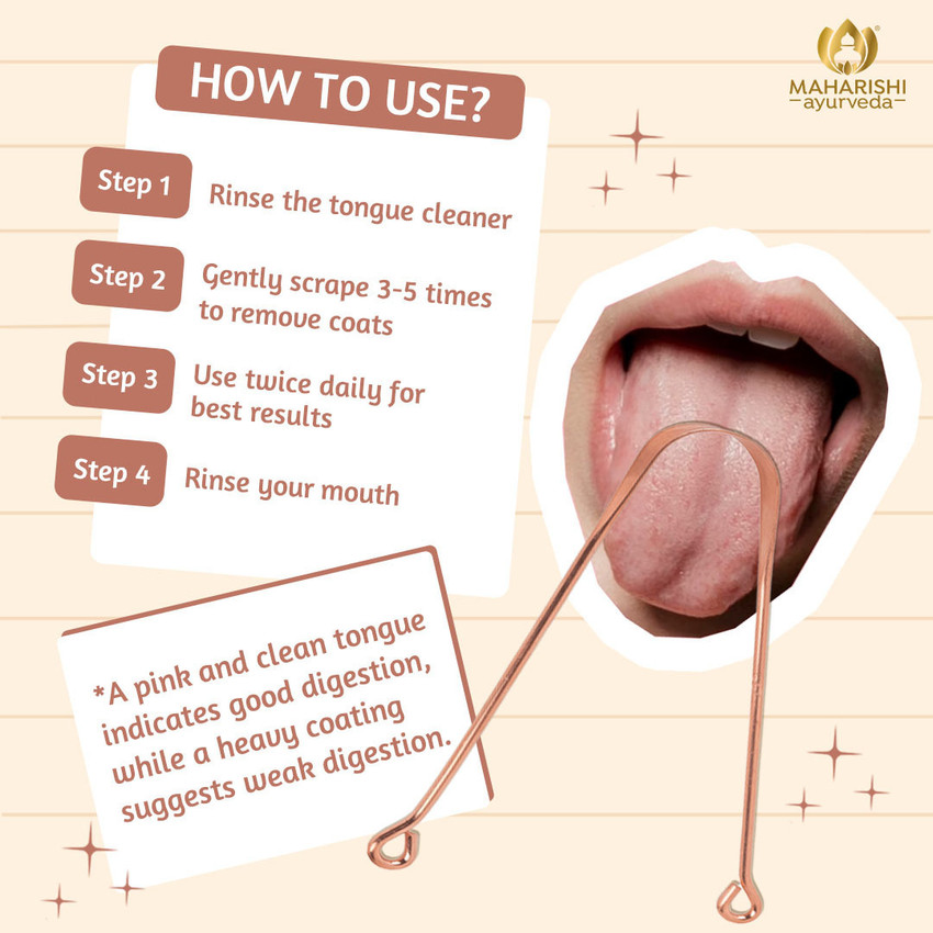 Tongue scraping ayurveda discount