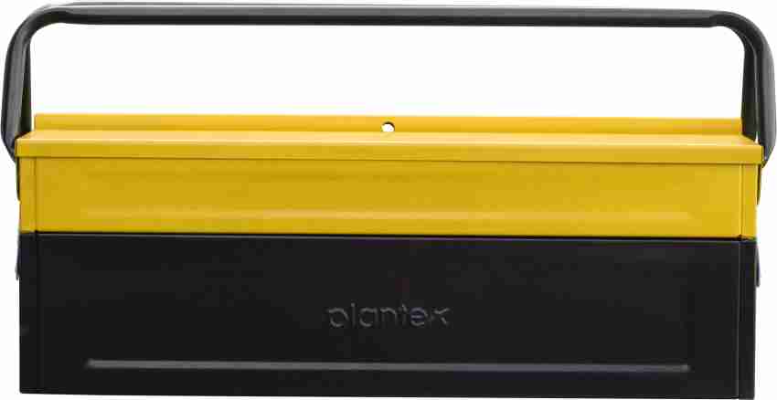 Plantex Metal Tool Box for Tools/Tool Kit Box for Home and Garage/Tool Box  Without Tools-3 Compartment (Yellow & Black) Tool Box Price in India - Buy  Plantex Metal Tool Box for Tools/Tool