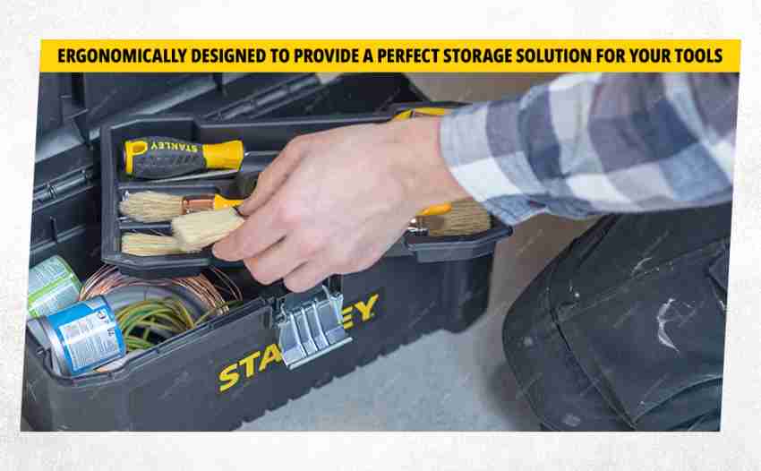 Stanley STST1-75518 Essential Toolbox With Metal Latch 16