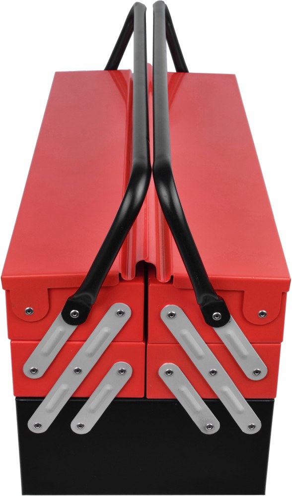 IMPULSE High Grade Metal Tool Box for Tools/Tool Kit Box for Home and  Garage/Tool Box Without Tools-5 Compartment(Red & Black) Powder Coated Tool  Box Price in India - Buy IMPULSE High Grade