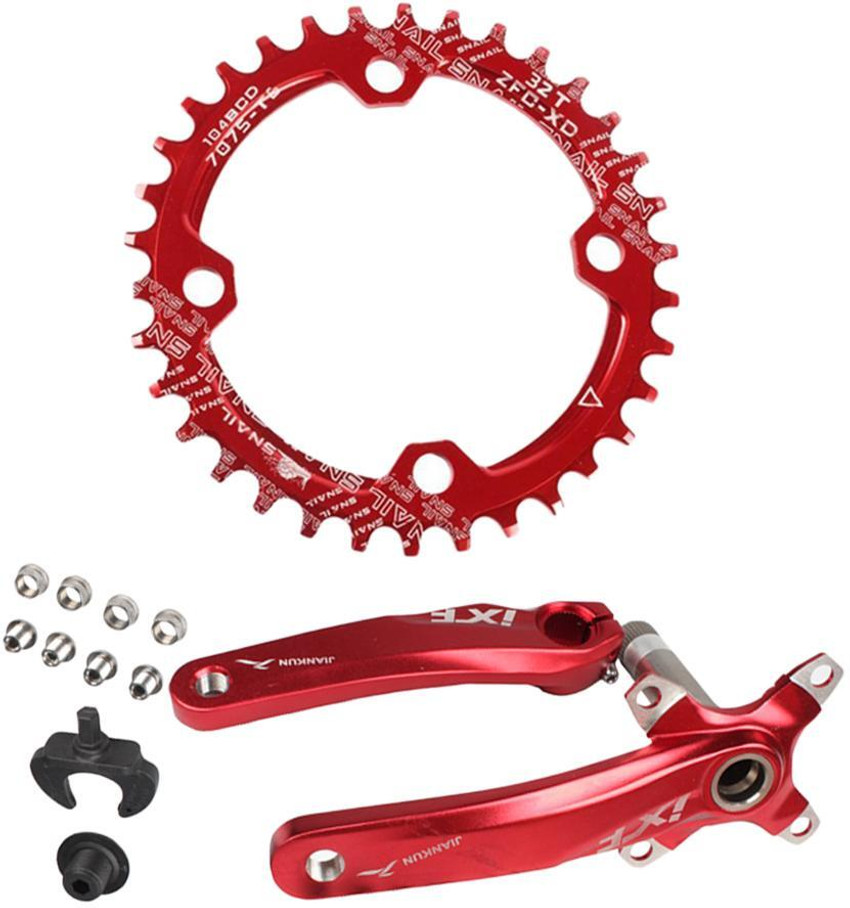 Lyla Bike Single Speed Chainring Crankset 104mm Crankarms