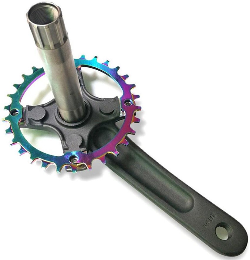 Single discount chainring crankset