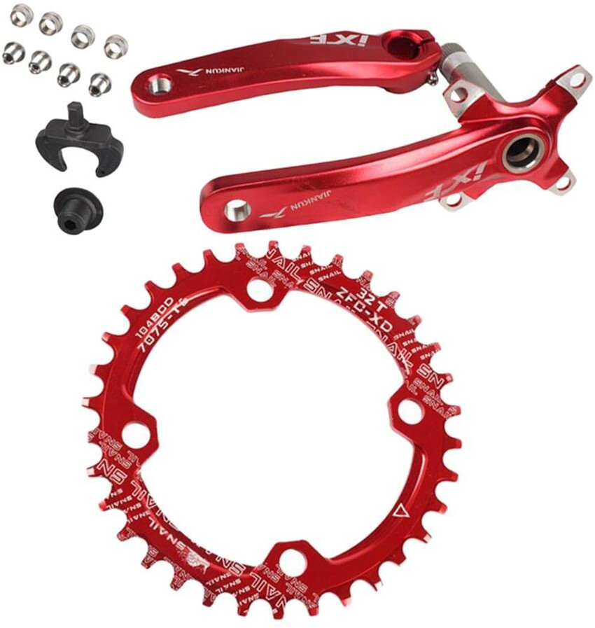 Single speed shimano 2025 crankset