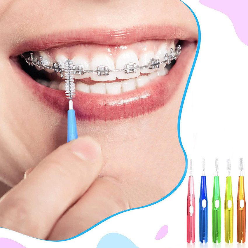 Venzina 30pcs Interdental Brush for Teeth Braces Gap Cleaning Brush Retractable Soft Toothbrush Buy Baby Care Products in India Flipkart