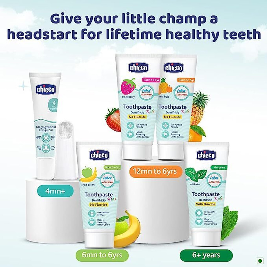 Fruit toothpaste new arrivals