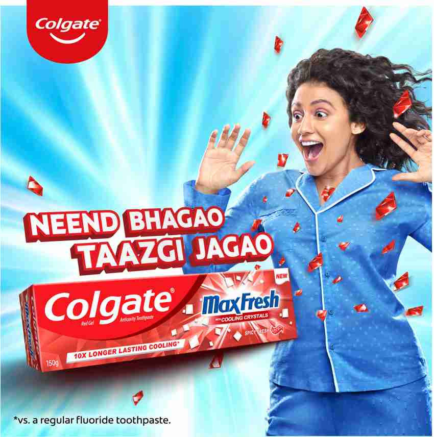 Buy Colgate Max Fresh Spicy Fresh Red Gel Toothpaste 44 g Online