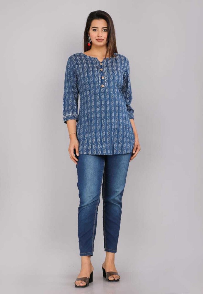 reyon Casual Wear Designer Tops, Size: Medium at Rs 250/piece in Surat