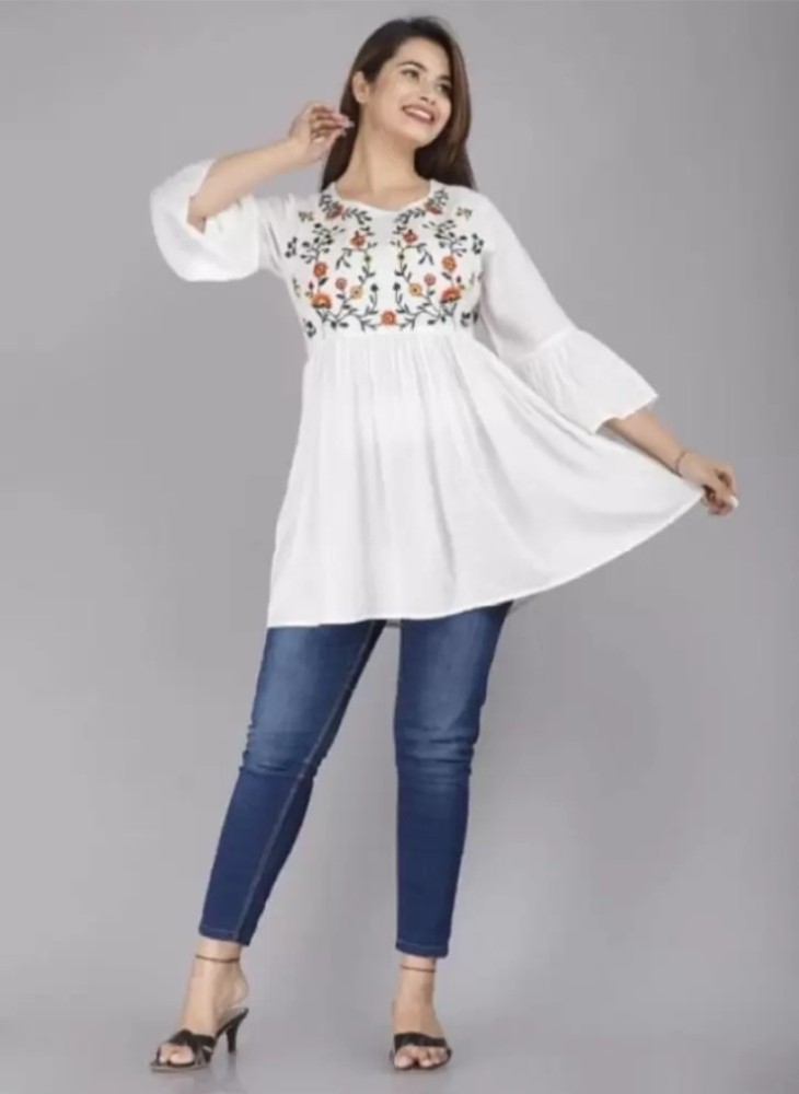 Cape on sale tops kurti