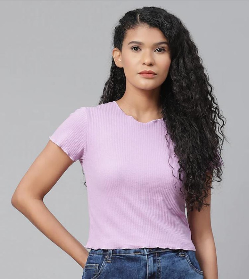 Purple Jeans Tops - Buy Purple Jeans Tops online in India