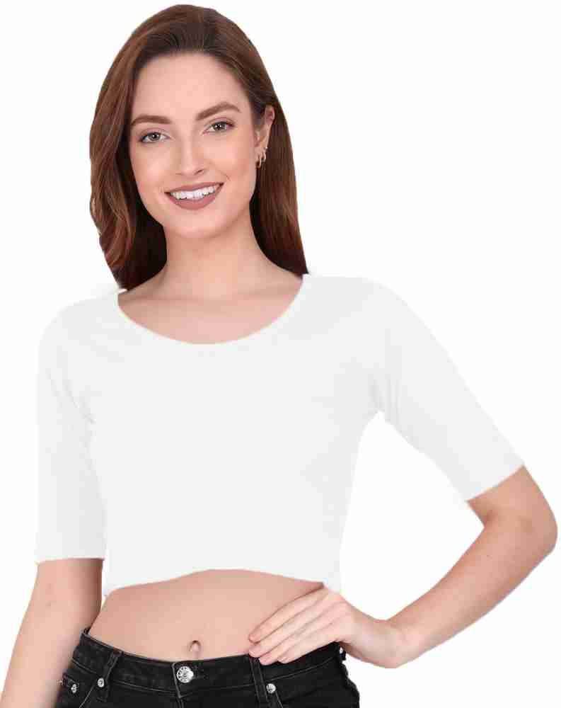 Buy The Blazze Women Light Pink And White Solid Cotton Blend Pack