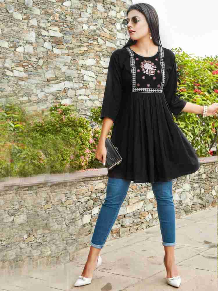 Jeans kurti design clearance 2018