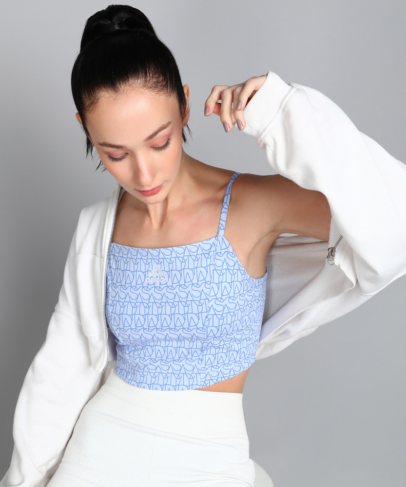 Adidas crop top online india hot sale
