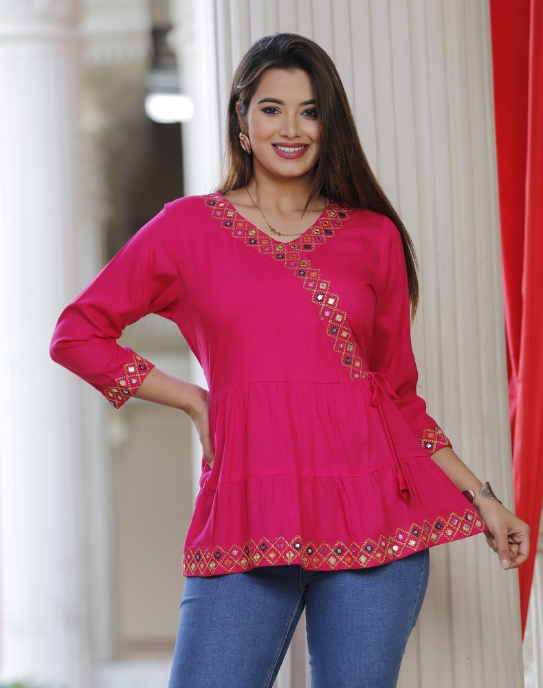 Short kurti shop in flipkart