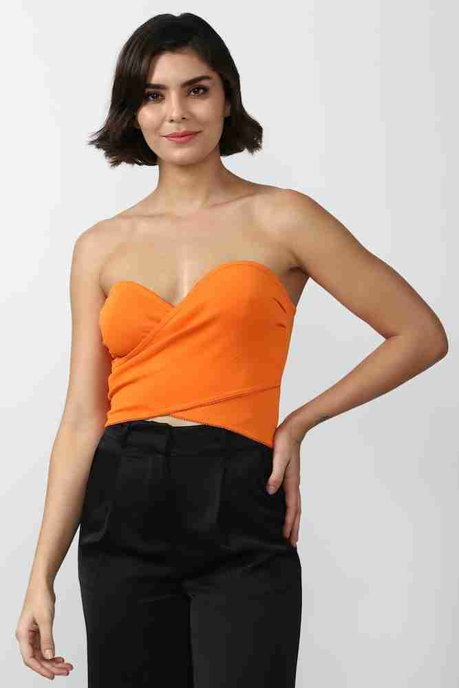 Forever 21 hot sale orange top