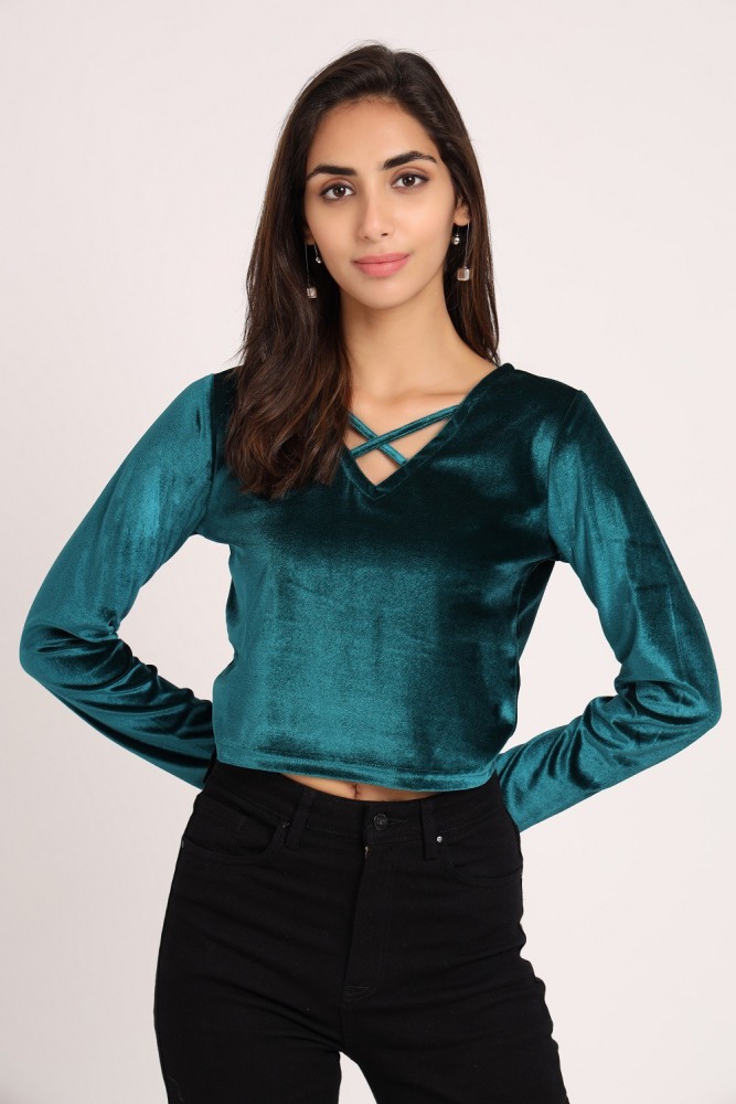 Buy online Women's Straight Round Neck Top from western wear for Women by  Mayra for ₹439 at 56% off