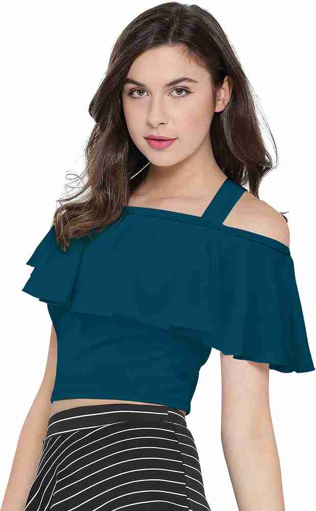 Shoulder cut tops hotsell flipkart