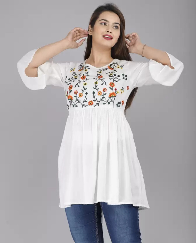 balloon top kurti
