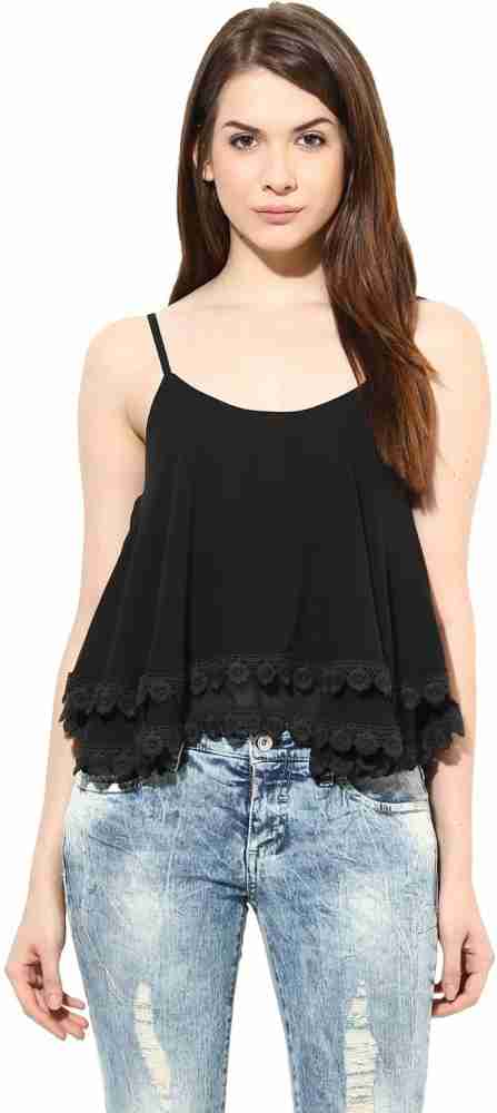 Buy Harpa Women Black T-shirt Online at Best Prices in India - JioMart.