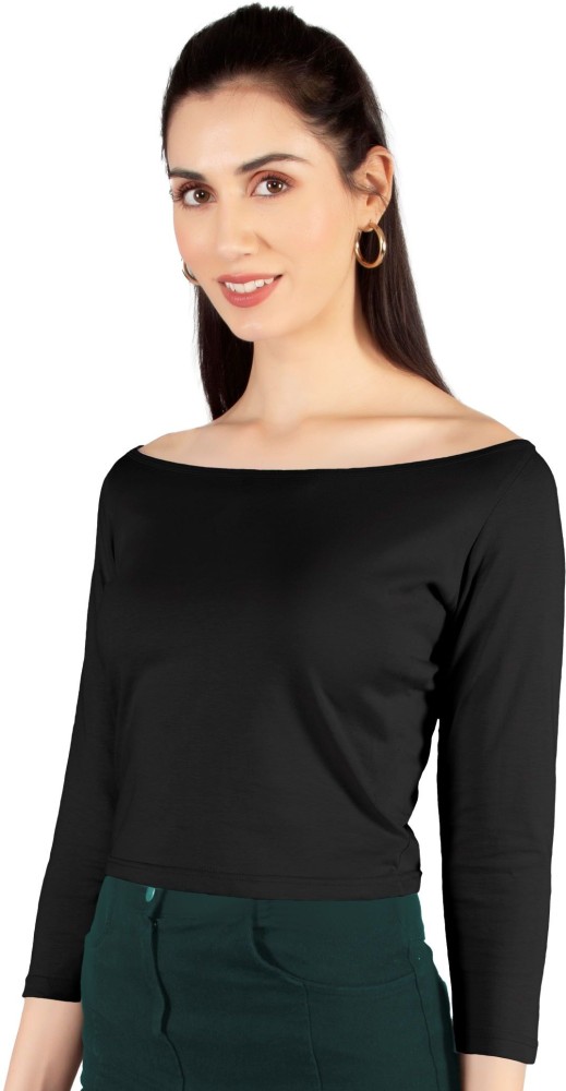 Flipkart off shoulder online tops