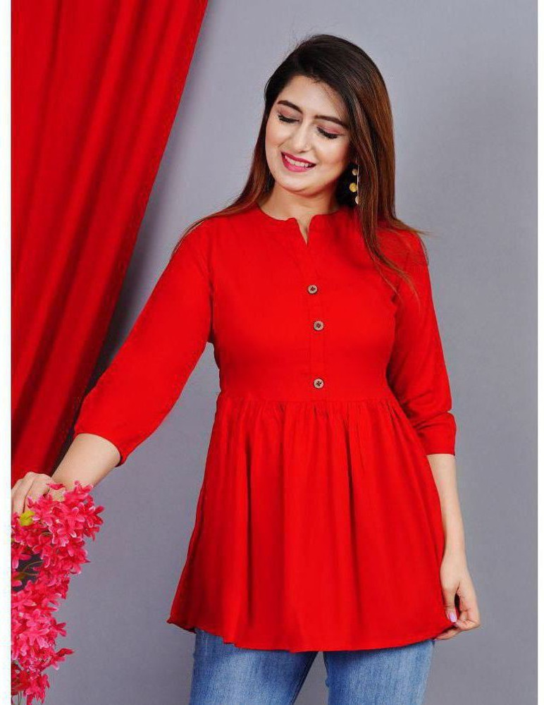 Flipkart western long tops hot sale