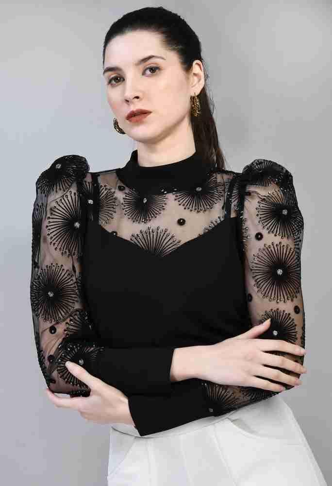 Black top new arrivals fancy