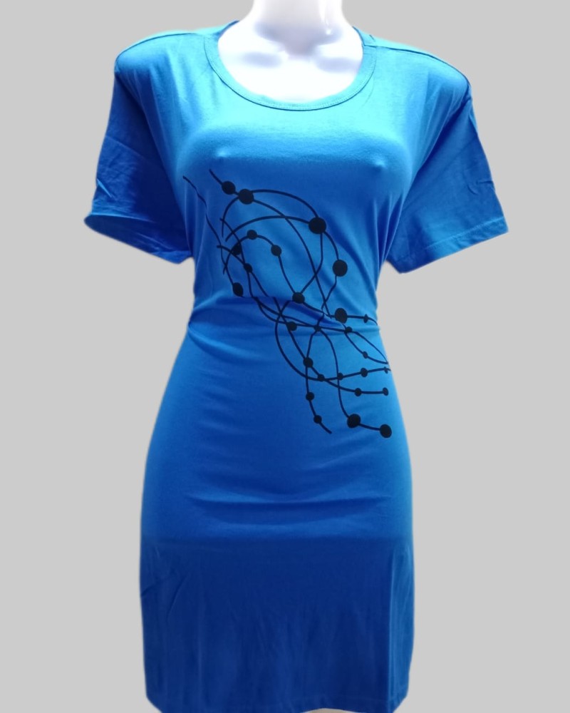 T shirt dress flipkart on sale