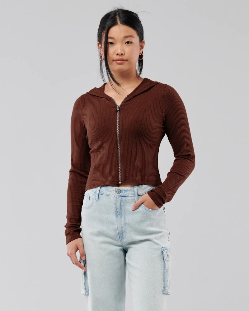 Redamancii Casual Solid Women Brown Top - Buy Redamancii Casual