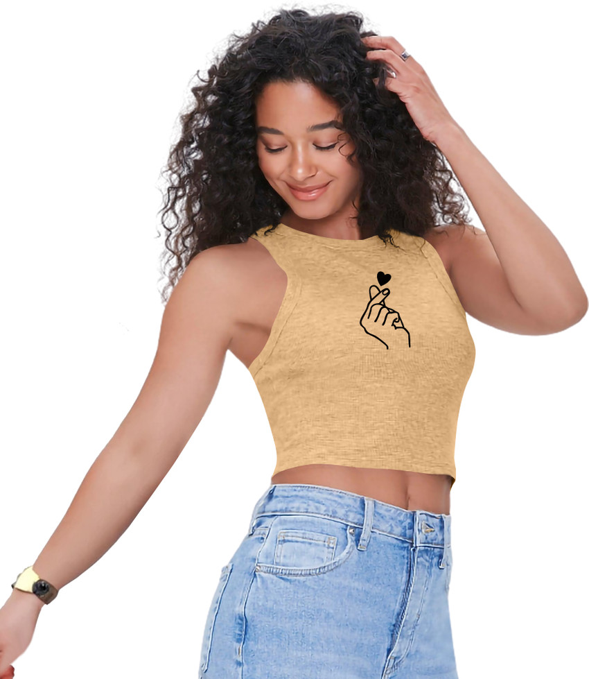 Fashion And Youth Casual Printed Women Beige Top Buy Fashion And Youth Casual Printed Women Beige Top Online at Best Prices in India Flipkart