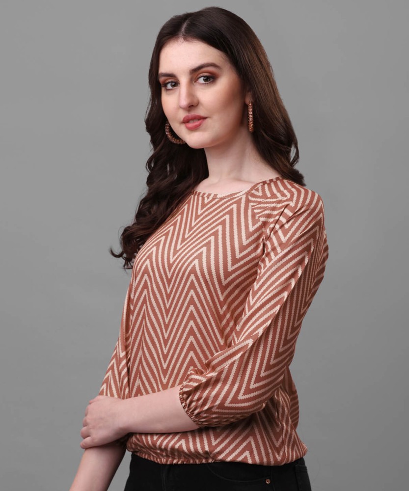 VeBNoR Casual Solid Women Pink Top - Buy VeBNoR Casual Solid Women Pink Top  Online at Best Prices in India