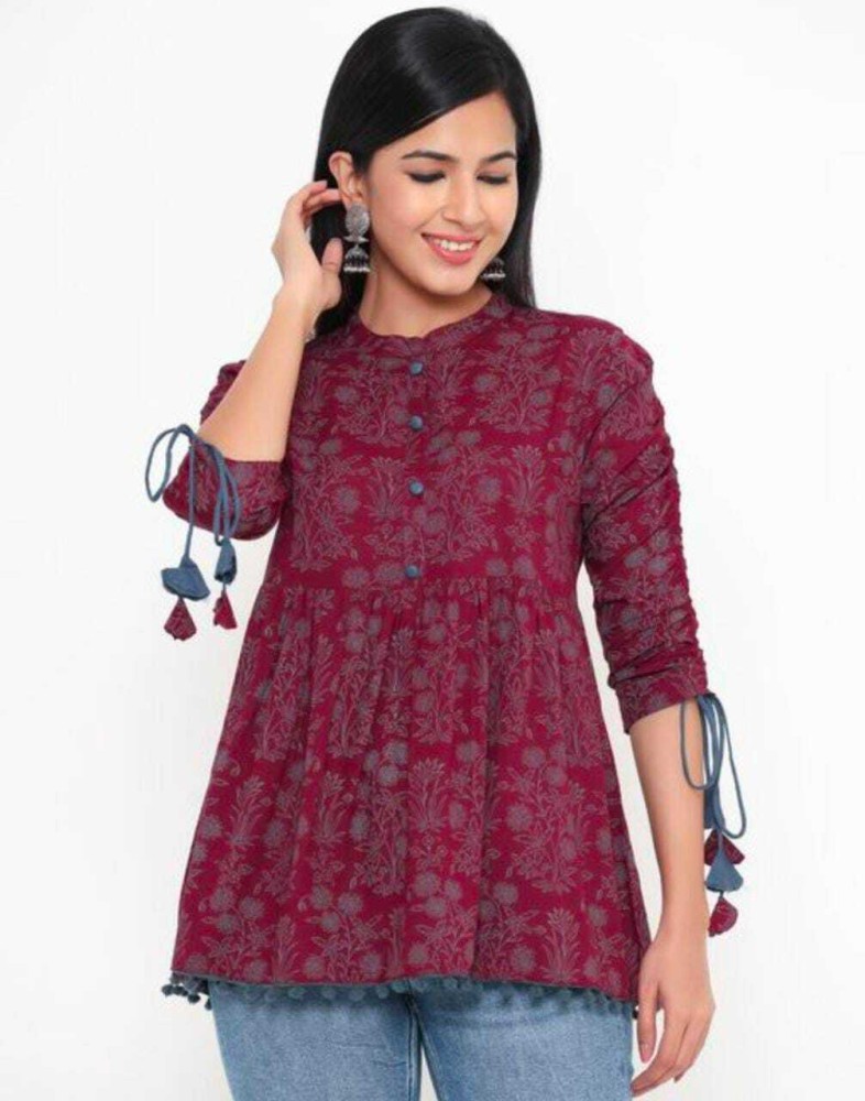 Flipkart kurti outlet tops