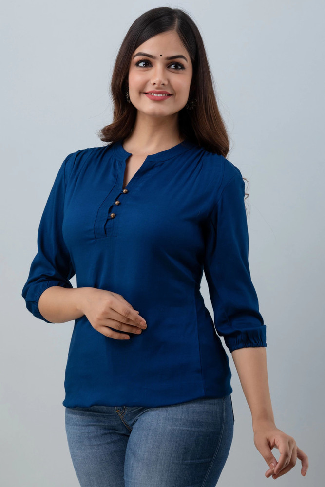 Ladies tops for jeans flipkart clearance