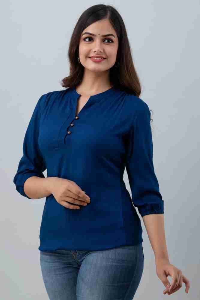 Jeans tops for 2025 ladies flipkart