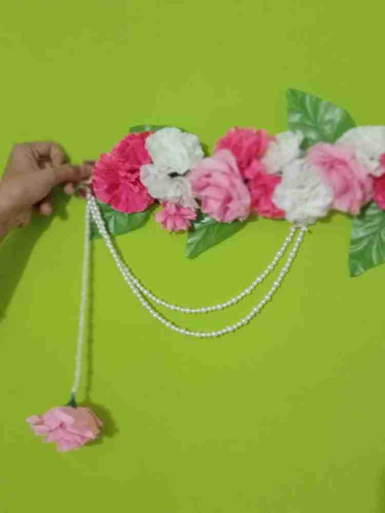 Crepe Paper Flower Garland DIY
