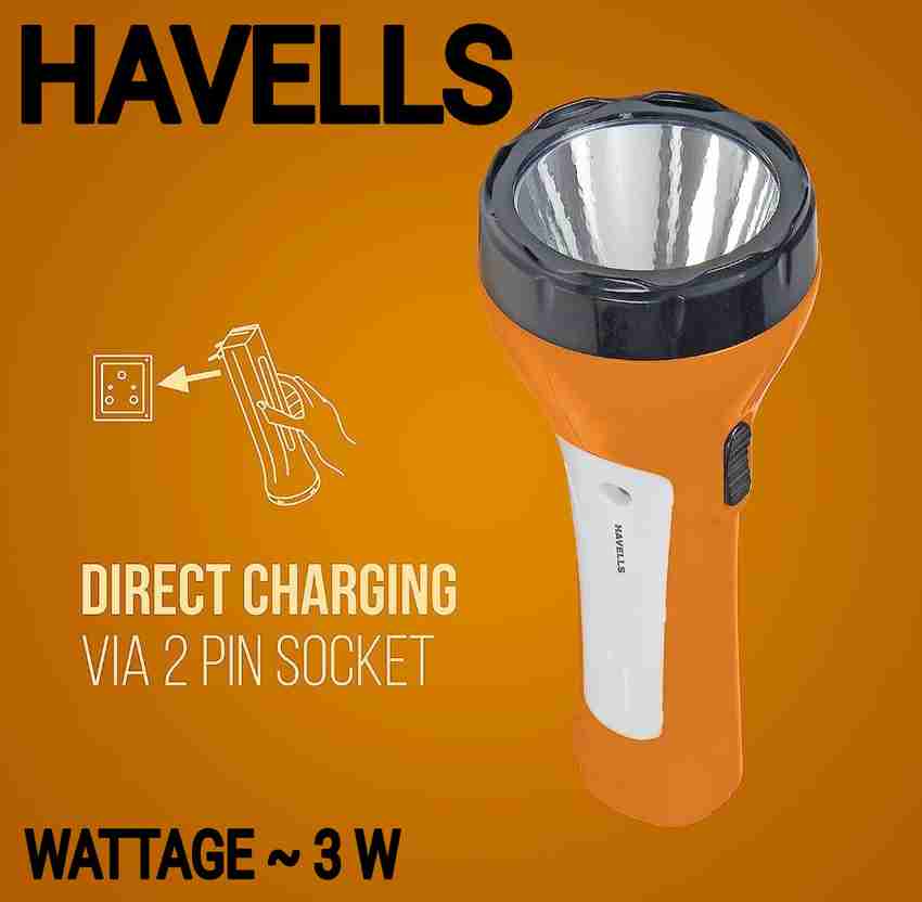 Havells torch 3 watt discount
