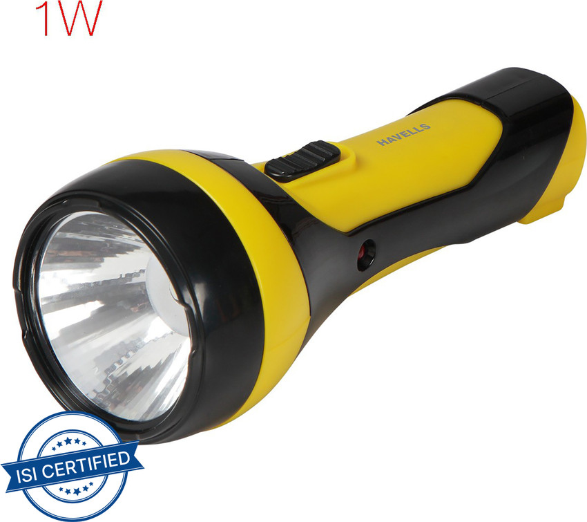 Havells rechargeable torch sale