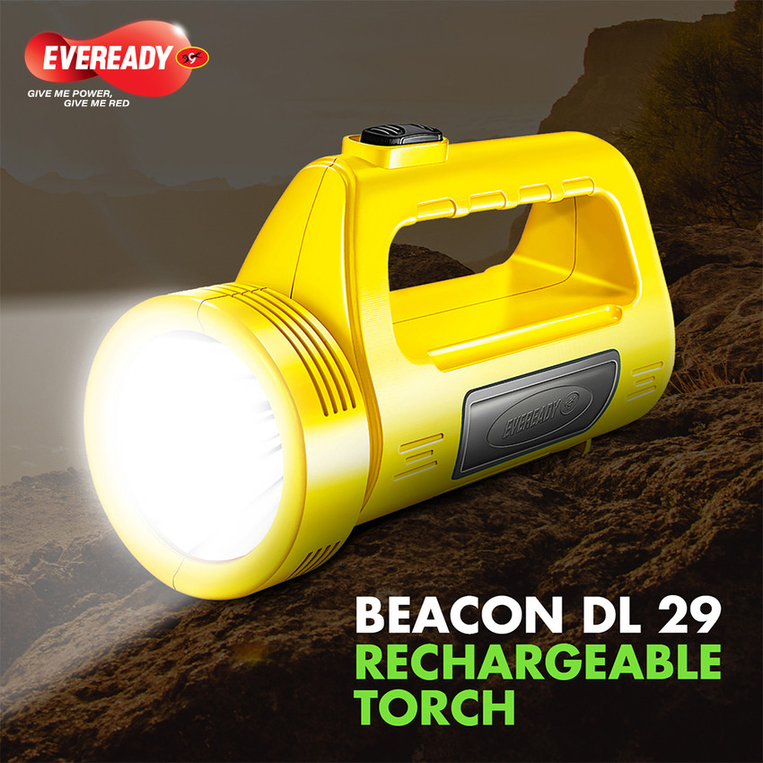 Eveready rechargeable torch shop light