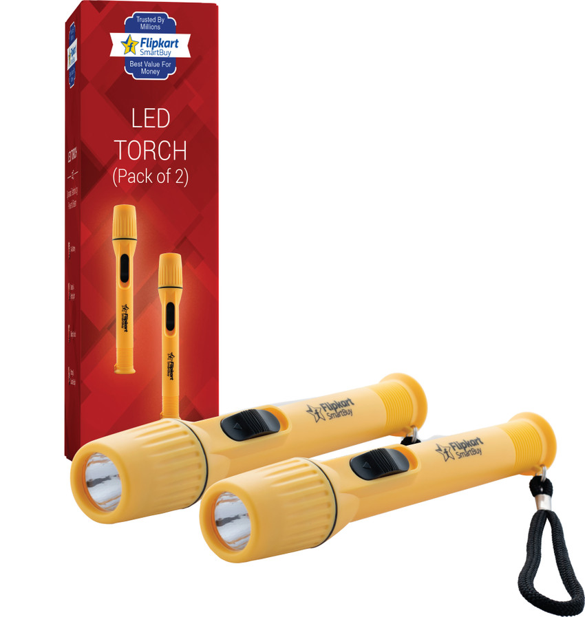 Flipkart SmartBuy LED Pack of 2 Torch Price in India Buy