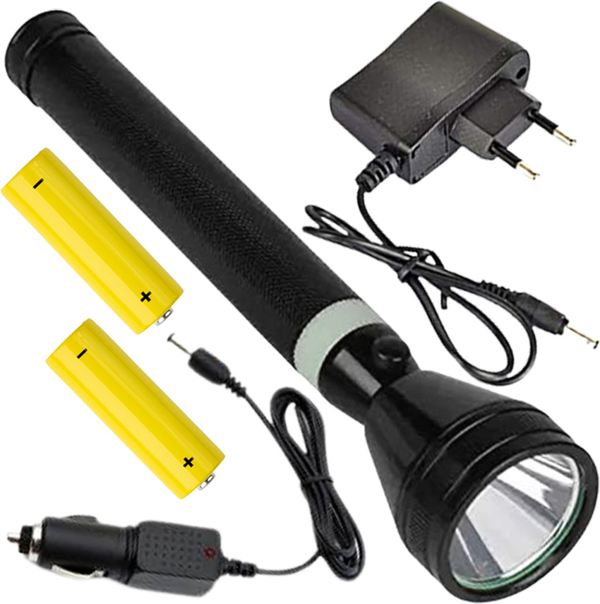 LED FLASHLIGHT Ultra Bright Focus Torch light Rechargeable Long