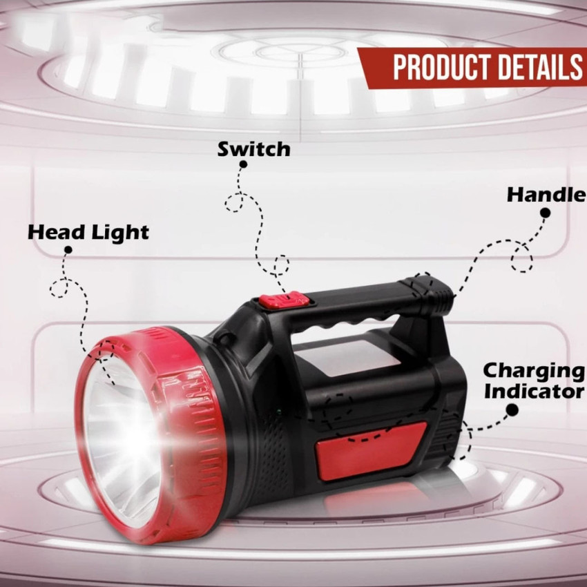MHAX 60 Watt 1 Kilometer Emergency Torch Light For Industrial