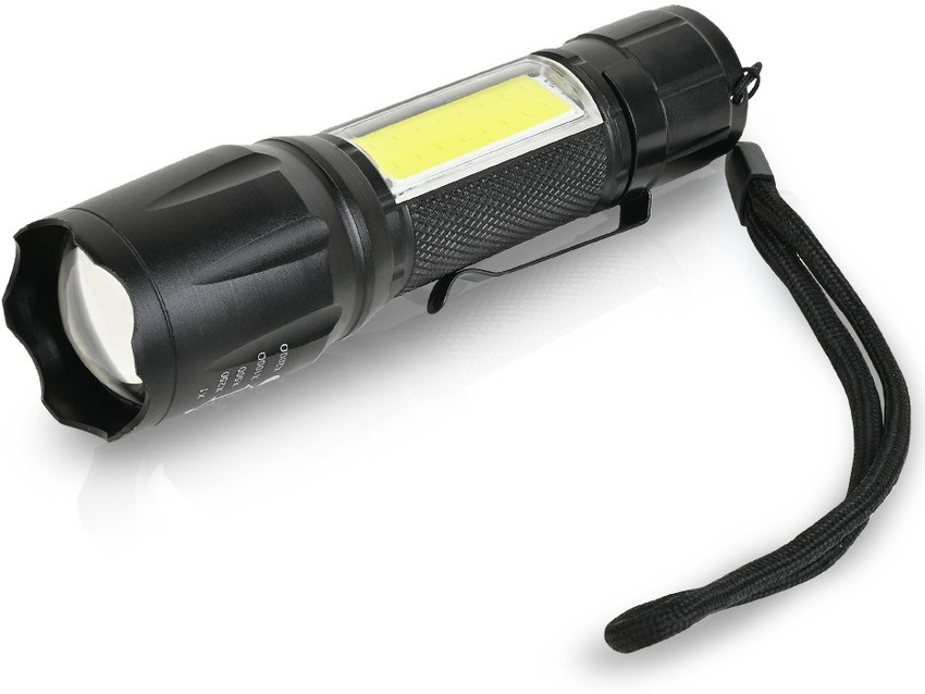 Care 4 USB FAST CHARGING ZOOM METAL FLASHLIGHT WITH 4 FUNCTIONS