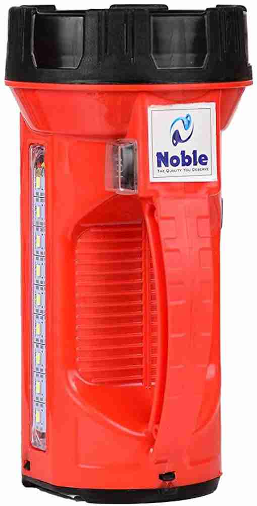 Noble Rechargeable commando torch flash light Torch Price in India